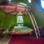 Les Bulles De La Maison Du Rocher Campismo de Luxo 3*