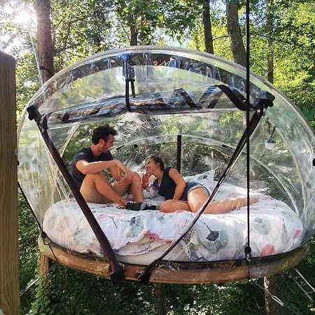 Tente de luxe Les Bulles De La Maison Du Rocher