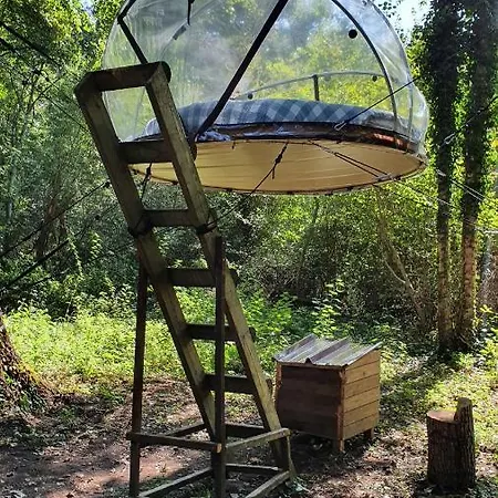 Les Bulles De La Maison Du Rocher Luxury tent Noisy-sur-Ecole