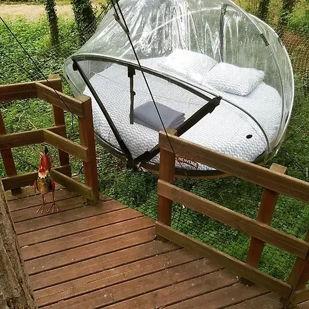 Tente de luxe Les Bulles De La Maison Du Rocher Noisy-sur-Ecole